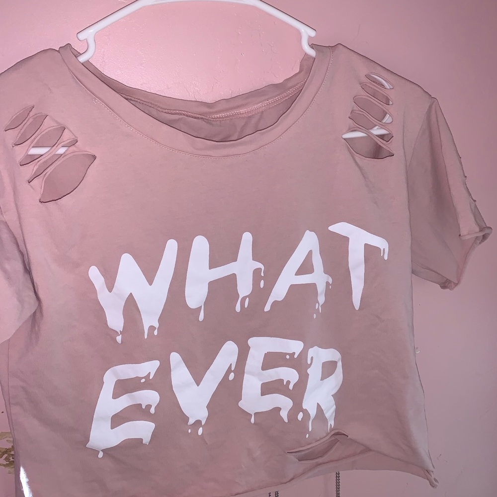 crop top t-shirt
